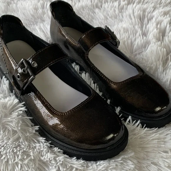 Zodiac Raya Buckle  Brown Mary Jane Flat - Picture 3 of 16